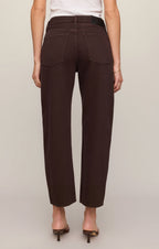 The Off Duty Mid-Rise Bowed Ankle Denim