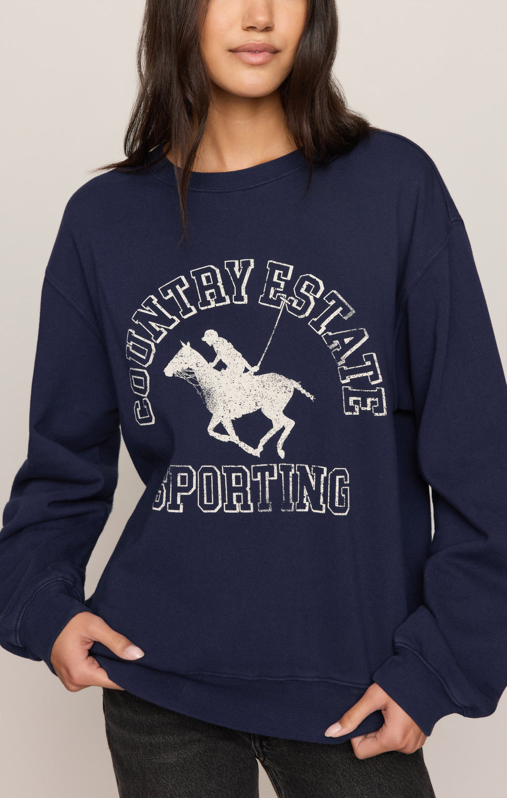 Estate Boyfriend Graphic Sweatshirt
