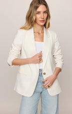 Evan Linen Blazer