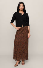 Europa Leopard Maxi Skirt