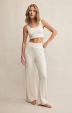 Zoe Silky Rib Tank Bra