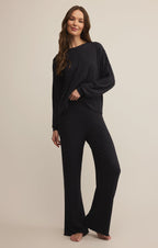 Daydream Silky Rib Long Sleeve Top