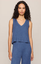 Sloane V-Neck Rib Tank