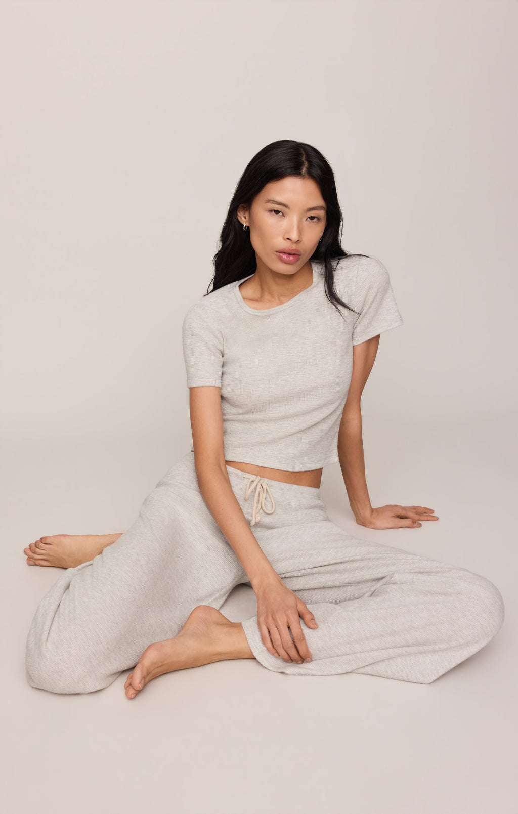 Waffle Brushed Thermal Tee