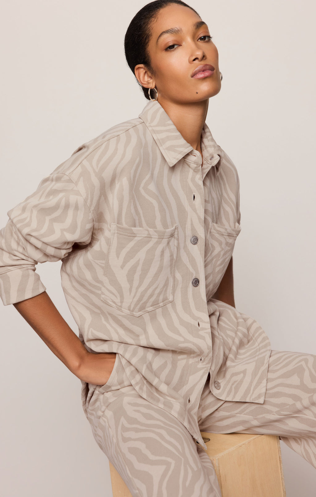 Hunter Knit Zebra Pant