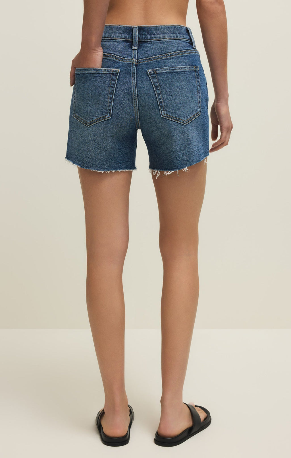 Jonah Mid-Rise Denim Short