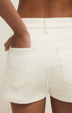 Camila High-Rise A-Line Denim Short