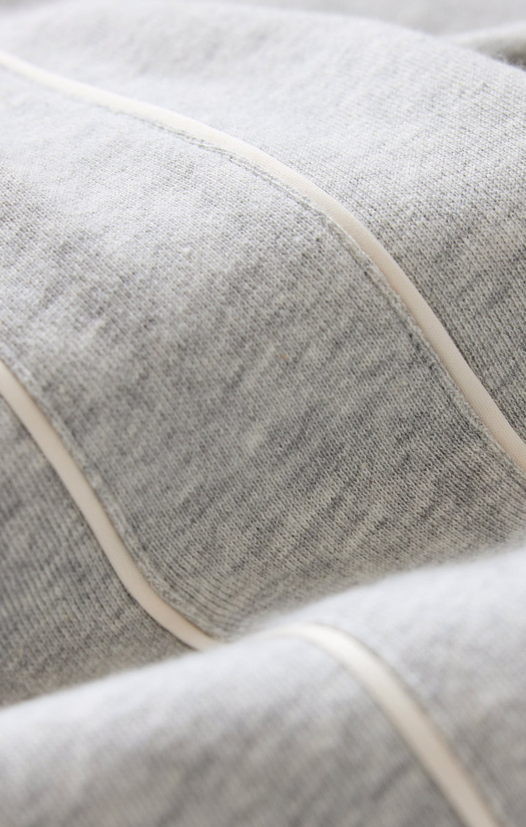 Sport Stripe Boyfriend Knit Terry Sweatshirt