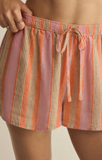 The Perfect Linen Striped Short