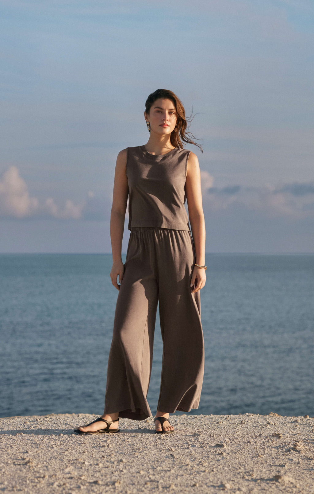 Sloane Cotton Jersey Tank