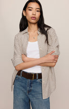 River Plaid Button Up