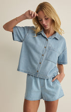 Everyday Denim Button Up