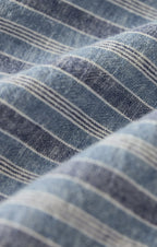 The Perfect Striped Linen Button Up