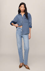 The Perfect Twill Button Up