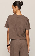 Sway Textured Cropped Tee