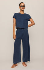 Stellan Jersey Denim Tee