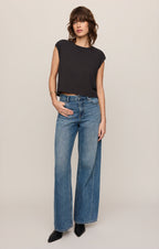 Flex Cropped Muscle Tee